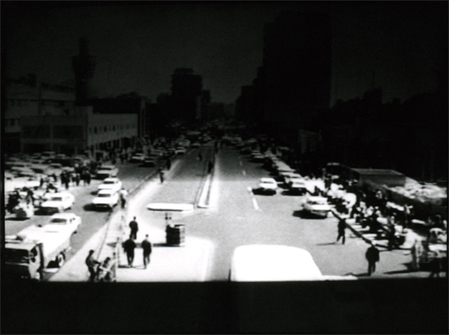 Night falling on Baghdad