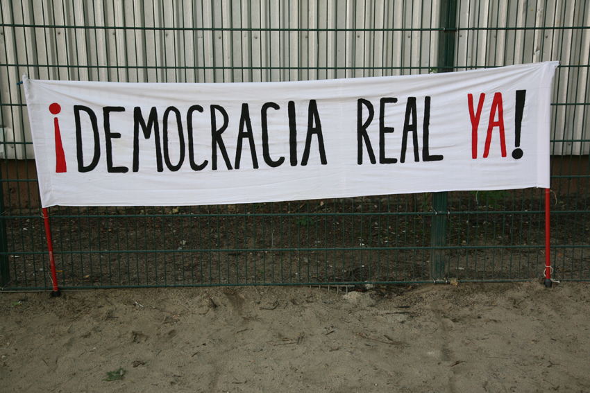 Democracia real ya!
